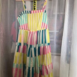 Colorful Striped summer dress